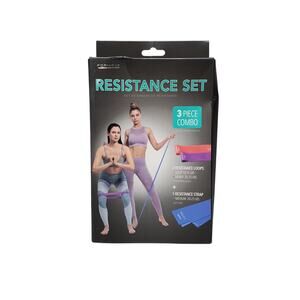 Resistance Set Loops Strap Yoga Crossfit Pilates Running Exercise Bands